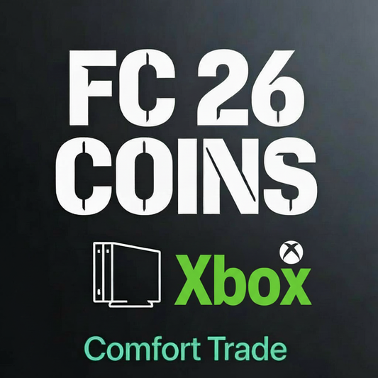 FC 26 Coins XBOX – 300k / 3M (Comfort Trade)